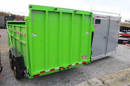 New 2026 BWISE 14' ULTIMATE 15.4K GVWR Dump Trailer