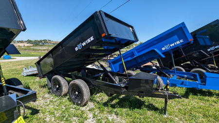 New 2026 BWise 6x10 Lo Pro Dump Trailer