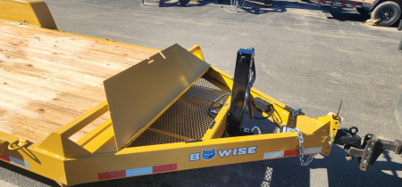 New 7 x 20 EH14 BWISE Implement Equipment Trailer 14k **CAT Yellow