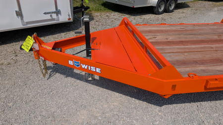 New 2026 BWise 18' Lo Pro Equipment Hauler w/ No Dove (6K AXLES)