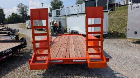 New 2026 BWise 18' Lo Pro Equipment Hauler w/ No Dove (6K AXLES)