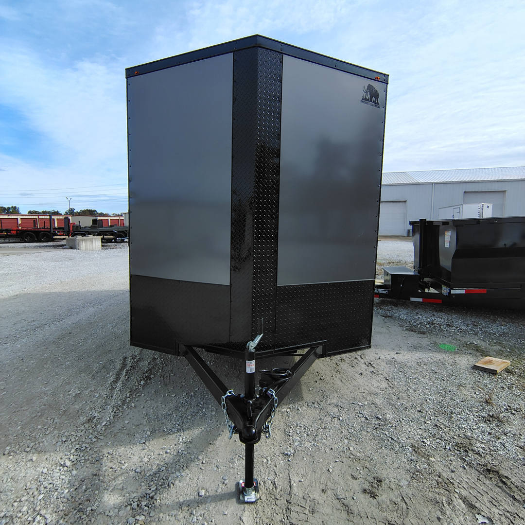 New 2026 Mammoth 7x16 TA Cargo / Enclosed Trailer, 7' interior height , 35k axles, .080 polycore exterior