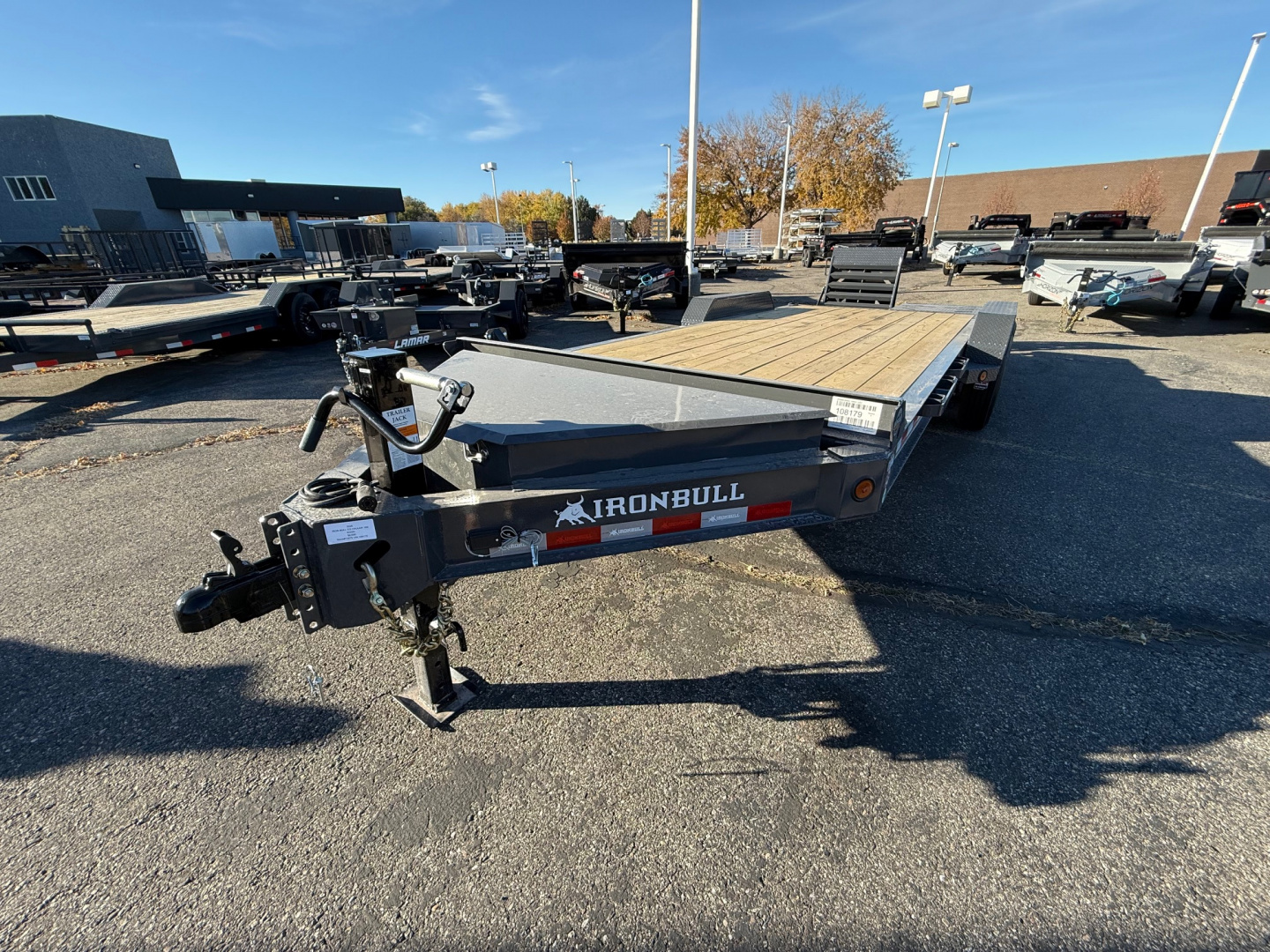 New 2026 Iron Bull 83X20 Equipment Trailer