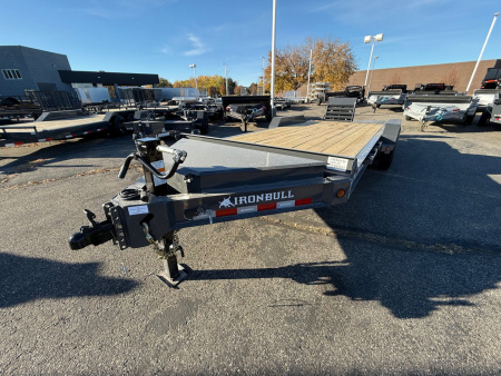 New 2026 Iron Bull 83X20 16K Equipment Trailer