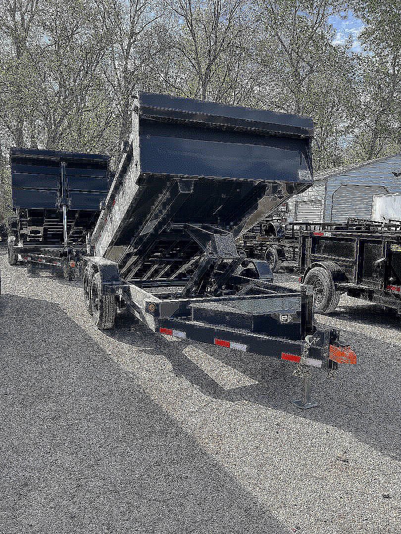 New 2026 Norstar DCB 10K 6X12 RAMPS TARP Dump Trailer