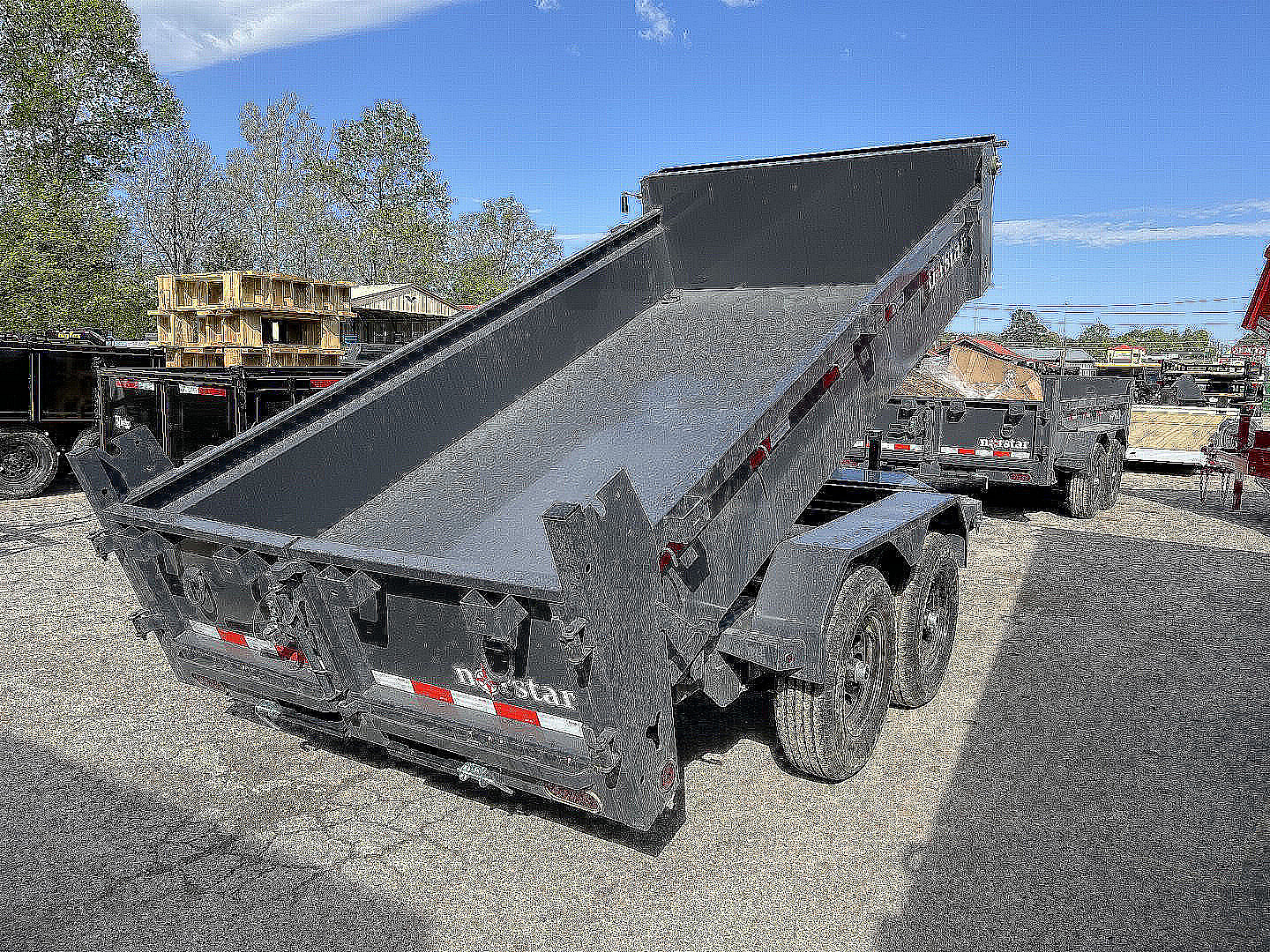New 2026 Norstar DCB 10K 6X12 RAMPS TARP Dump Trailer