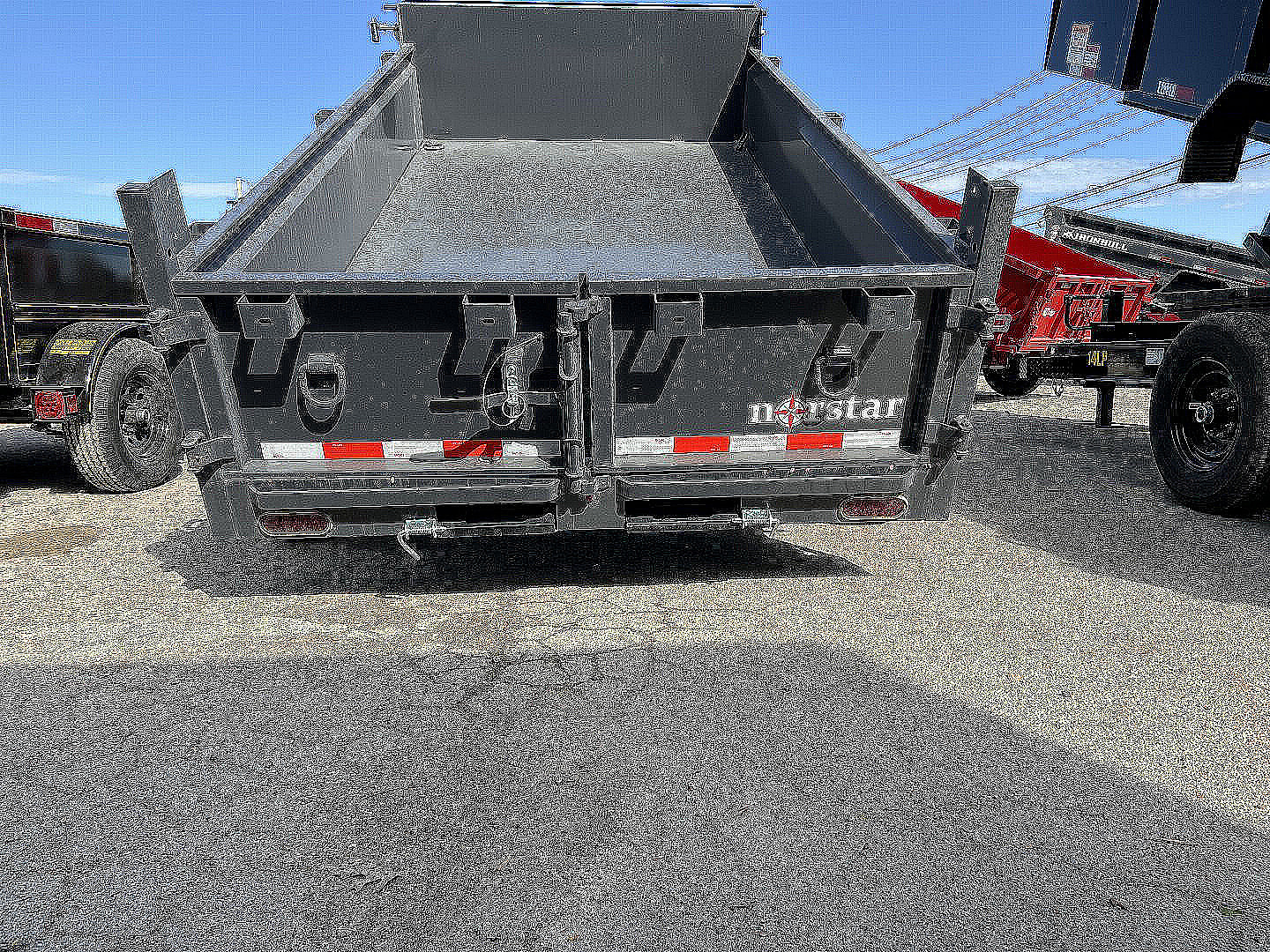 New 2026 Norstar DCB 10K 6X12 RAMPS TARP Dump Trailer