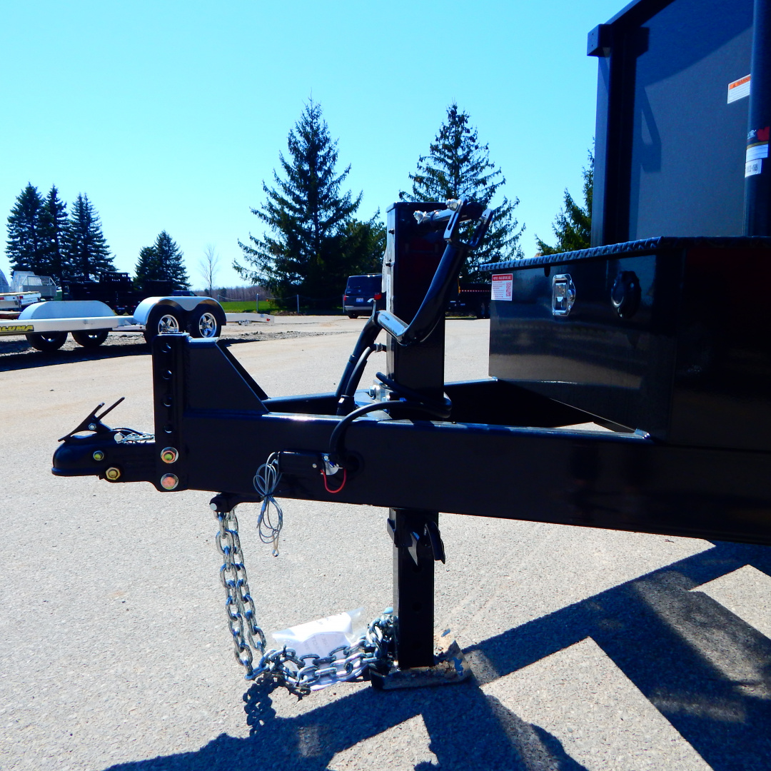 New 2026 Sure-Trac 7x12 14k Telescopic Dump Trailer