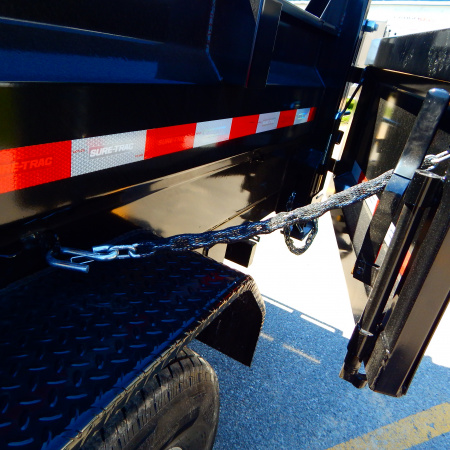 New 2026 Sure-Trac 7x12 14k Telescopic Dump Trailer