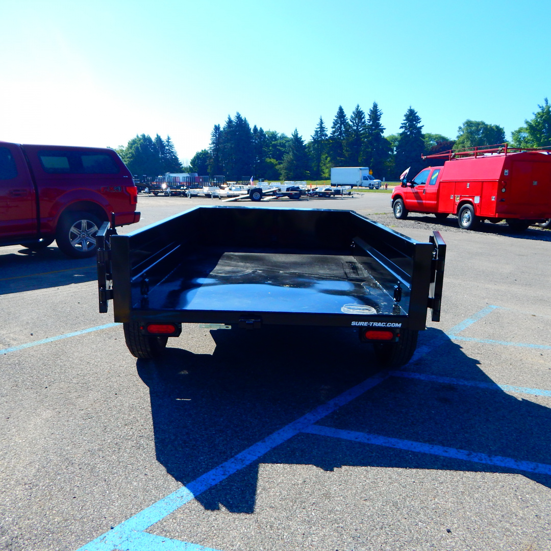 New 2026 Sure-Trac 5x8 5k Single Ram Dump Trailer