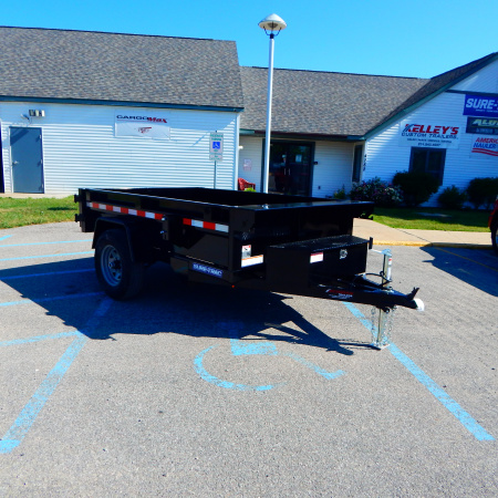 New 2026 Sure-Trac 5x8 5k Single Ram Dump Trailer