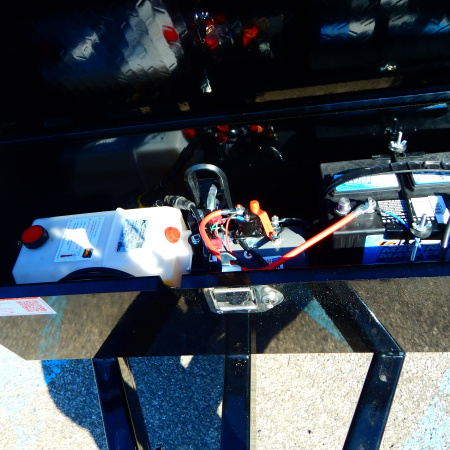 New 2026 Sure-Trac 5x8 5k Single Ram Dump Trailer