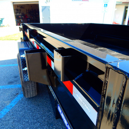 New 2026 Sure-Trac 5x8 5k Single Ram Dump Trailer