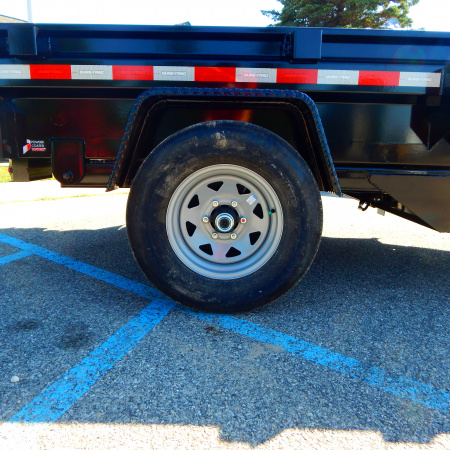 New 2026 Sure-Trac 5x8 5k Single Ram Dump Trailer