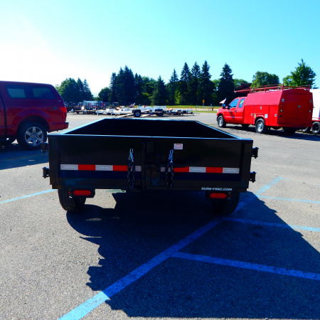 New 2026 Sure-Trac 5x8 5k Single Ram Dump Trailer
