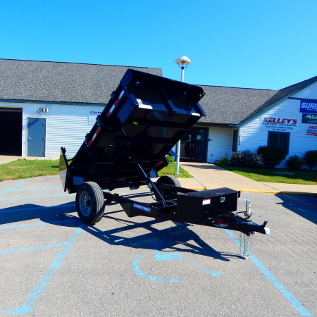 New 2026 Sure-Trac 5x8 5k Single Ram Dump Trailer