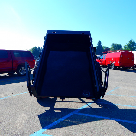 New 2026 Sure-Trac 5x8 5k Single Ram Dump Trailer