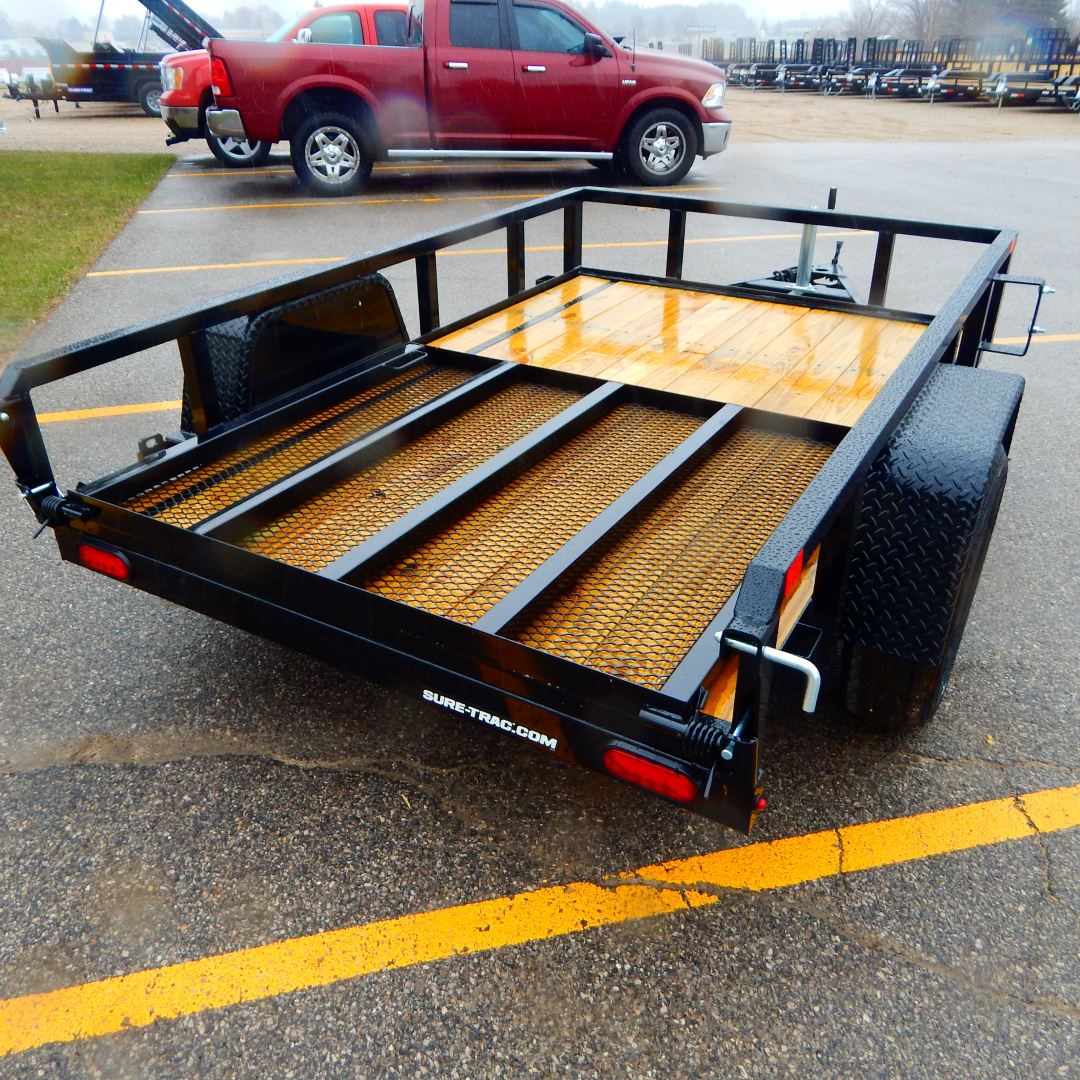 New 2026 Sure-Trac 5x8 3k Tube Top Utility Trailer