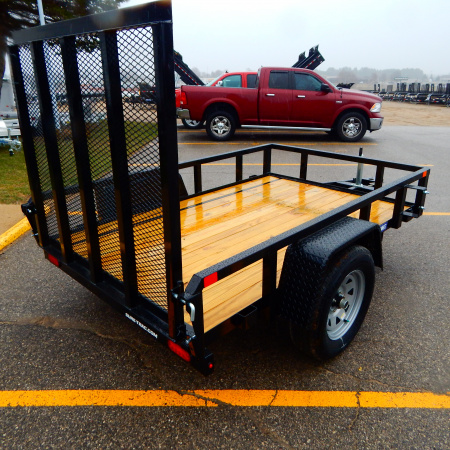 New 2026 Sure-Trac 5x8 3k Tube Top Utility Trailer