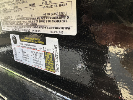 New 2026 BWISE 6x10 10K Dump Trailer with Landscape Gate