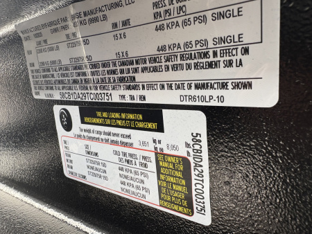 New 2026 BWISE 6x10 10K Dump Trailer with Landscape Gate