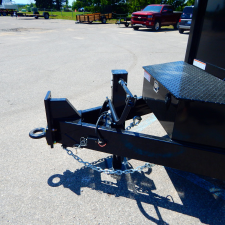 New 2026 Sure-Trac 7x16 16k Telescopic Dump Trailer