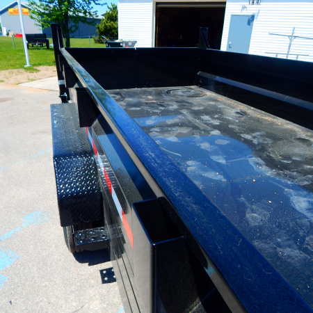 New 2026 Sure-Trac 7x16 16k Telescopic Dump Trailer