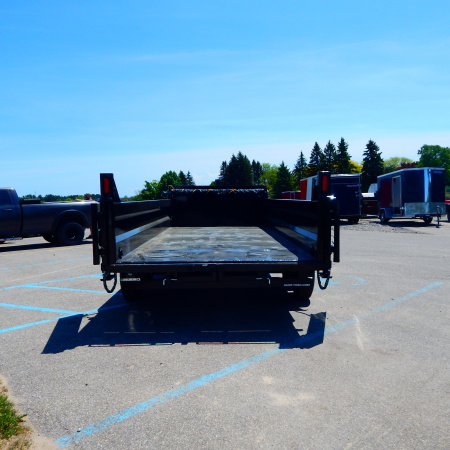 New 2026 Sure-Trac 7x16 16k Telescopic Dump Trailer