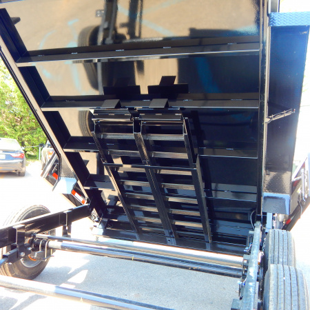 New 2026 Sure-Trac 7x16 16k Telescopic Dump Trailer