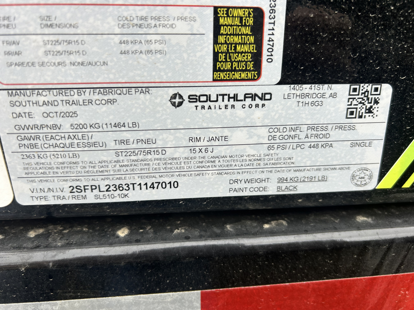 New 2026 Southland Trailers 5'X10' 10K GVWR Dump Trailer