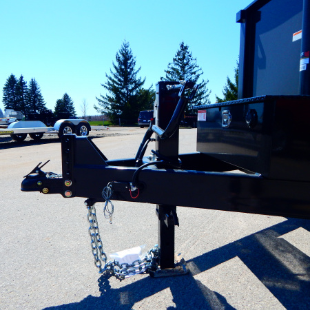 New 2026 Sure-Trac 7x16 14k Telescopic Dump Trailer