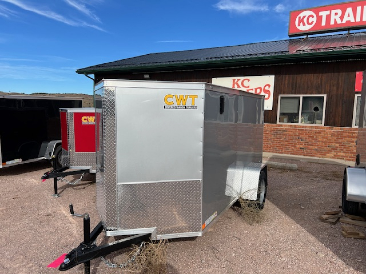 New 2026 Covered Wagon Trailers 5X10 SA Cargo / Enclosed Trailer