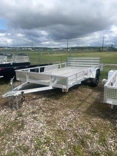 New 2023 Quality Steel and Aluminum 82 X 12 SA ALUM BF Utility Trailer
