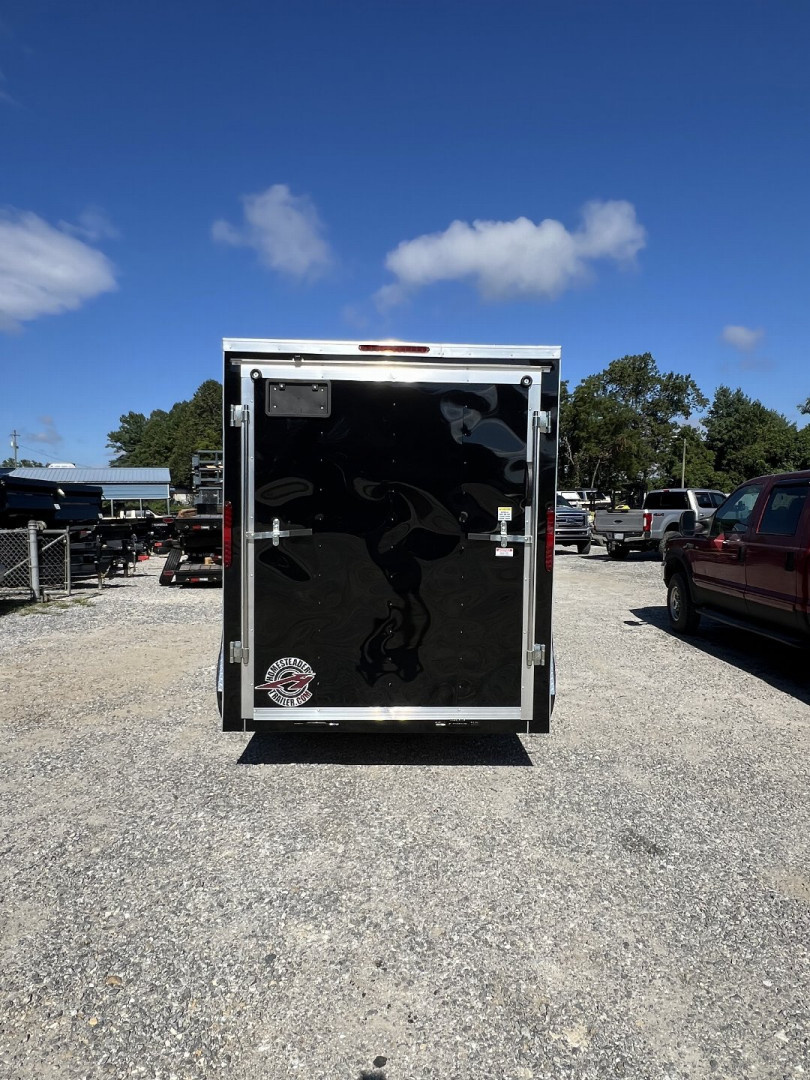 New 2026 Homesteader Trailer / 612IS / 6' wide x 12' Long / 32" Side Door / Ramp Rear Door / 6' 6" Interior Height / .030 Black Aluminum