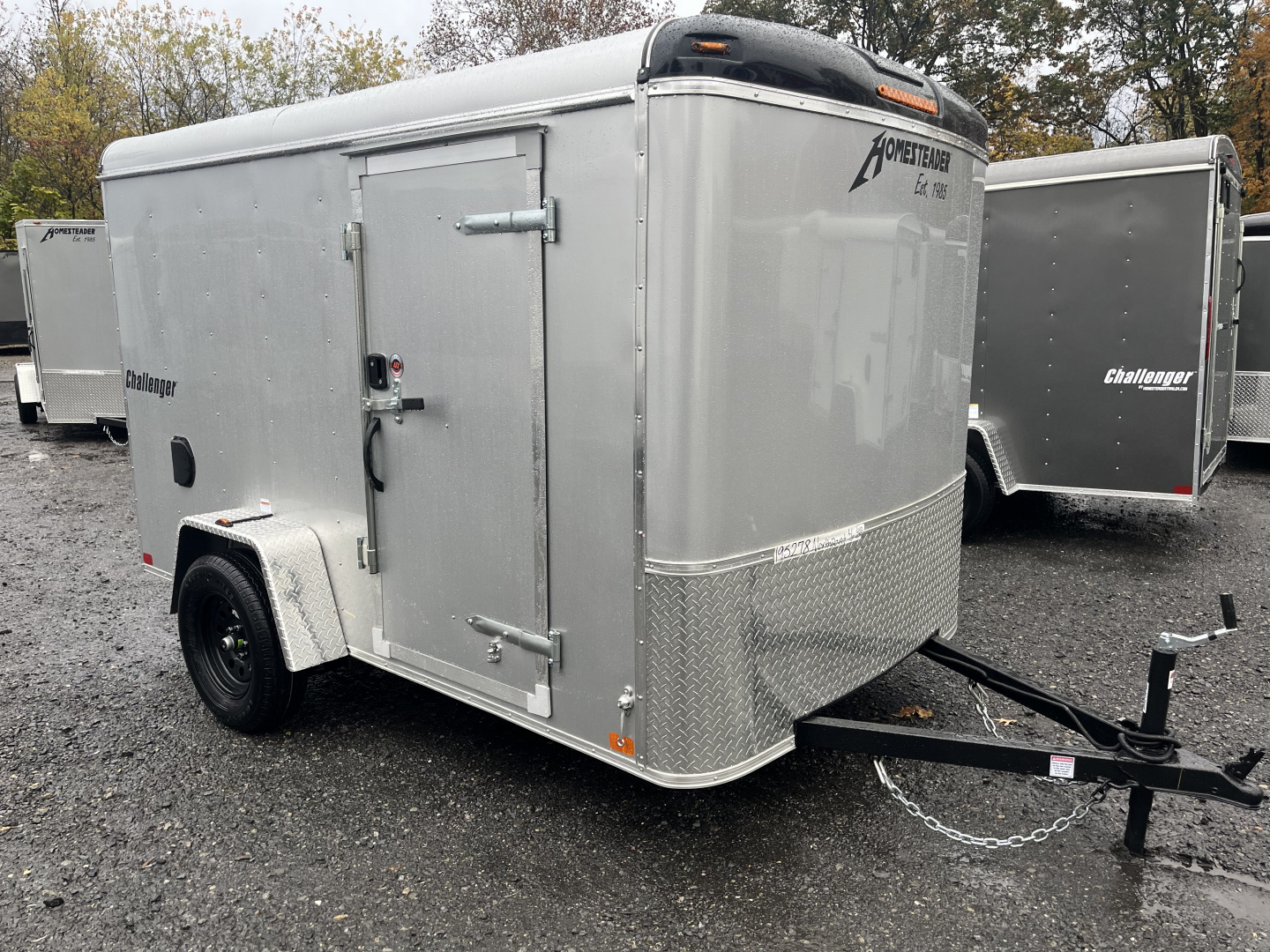 New 2026 Homesteader 6x10 Challenger Cargo - Ramp - SILVER