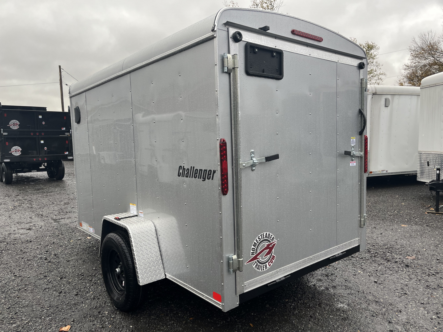 New 2026 Homesteader 6x10 Challenger Cargo - Ramp - SILVER