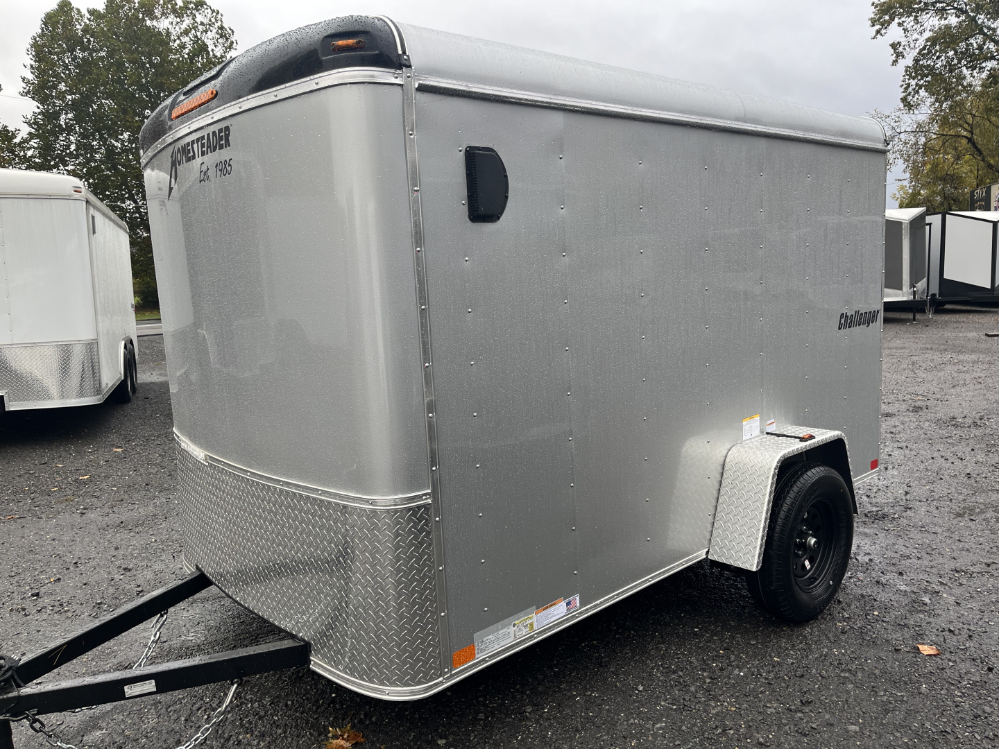 New 2026 Homesteader 6x10 Challenger Cargo - Ramp - SILVER