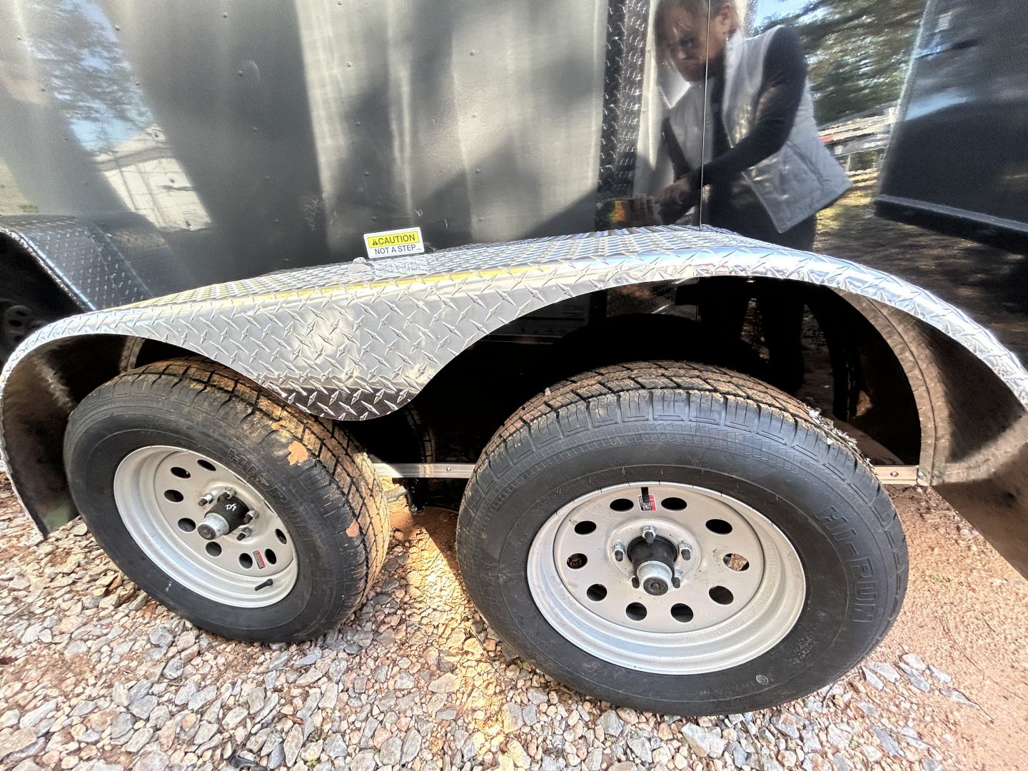 New 2026 Family Trailer 7x16 Tandem Axles Cargo / Enclosed Trailer-Screwless Exterior-Basic Pkg