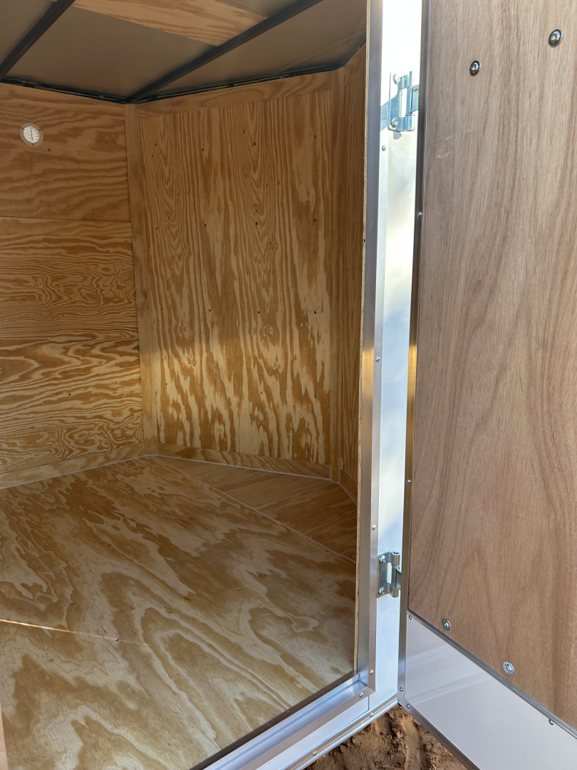 New 2026 Family Trailer 7x16 Tandem Axles Cargo / Enclosed Trailer-Screwless Exterior-Basic Pkg