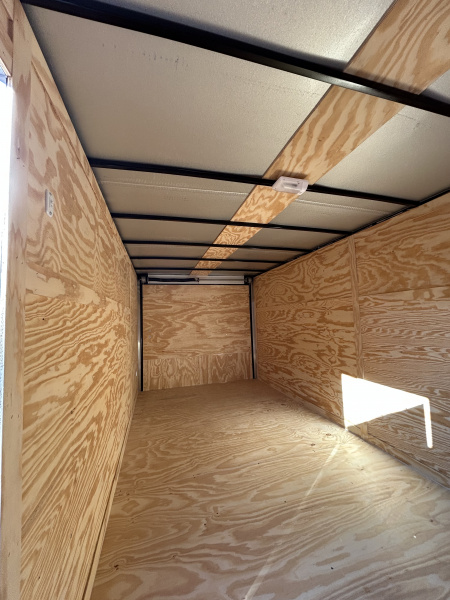 New 2026 Family Trailer 7x16 Tandem Axles Cargo / Enclosed Trailer-Screwless Exterior-Basic Pkg