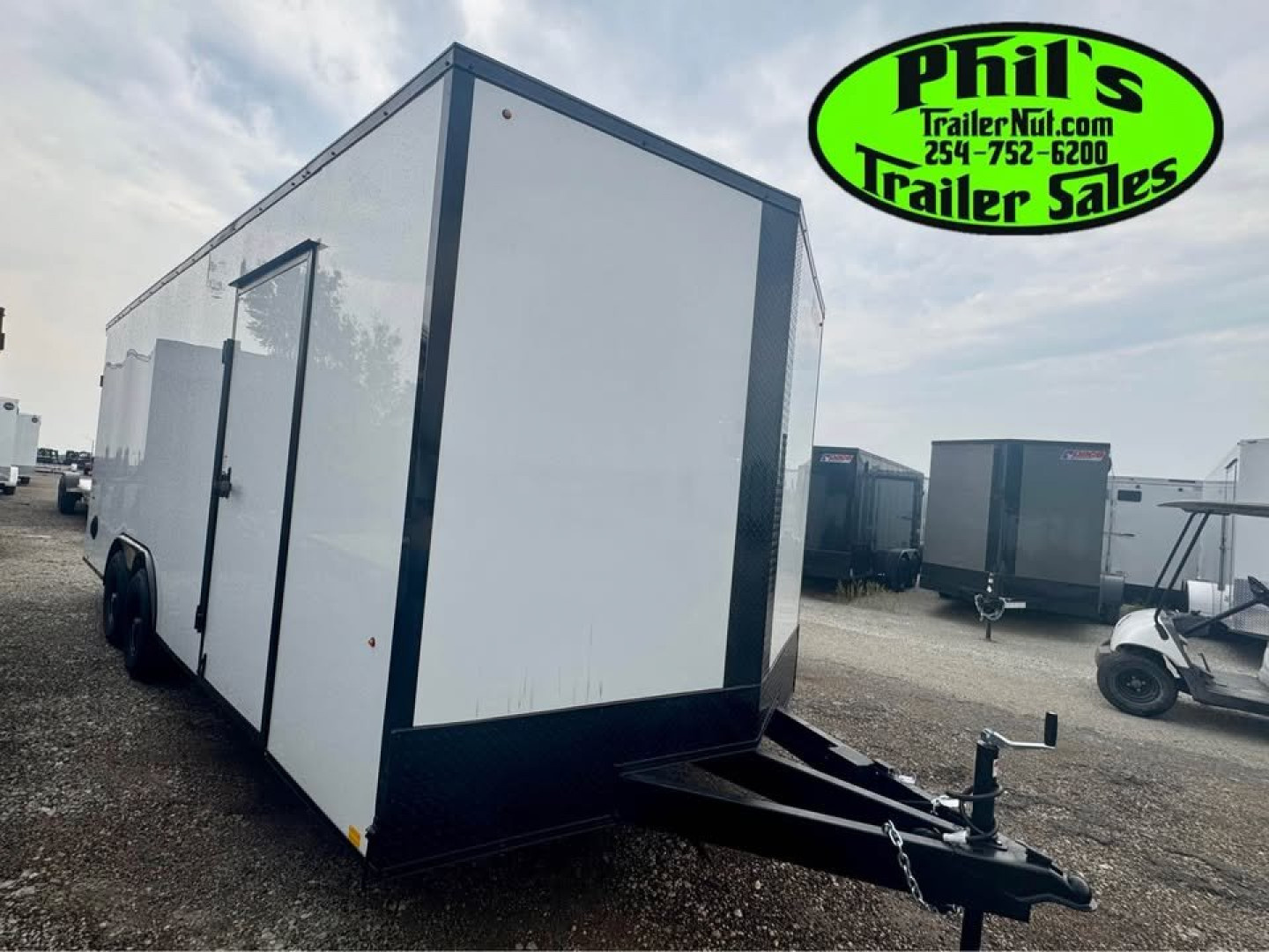 New Pace American 8.5X20 Cargo / Enclosed Trailer REAR WING & UPGRADED .080 SCREWLESS EXTERIOR ONLY 1 AVAILABLE AT THIS PRICE!