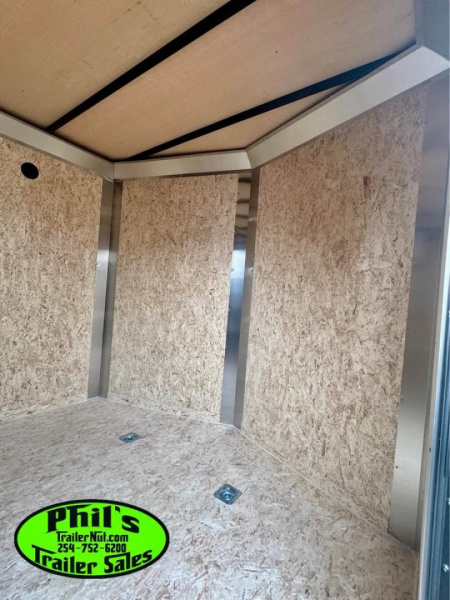 New Pace American 8.5X20 Cargo / Enclosed Trailer REAR WING & UPGRADED .080 SCREWLESS EXTERIOR ONLY 1 AVAILABLE AT THIS PRICE!