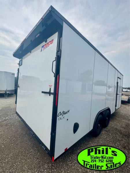 New Pace American 8.5X20 Cargo / Enclosed Trailer REAR WING & UPGRADED .080 SCREWLESS EXTERIOR ONLY 1 AVAILABLE AT THIS PRICE!