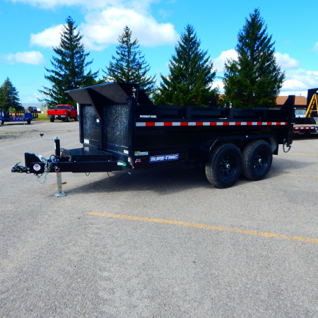 New 2026 Sure-Trac 7x12 12k Scissor Dump Trailer