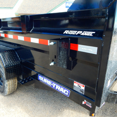 New 2026 Sure-Trac 7x12 12k Scissor Dump Trailer
