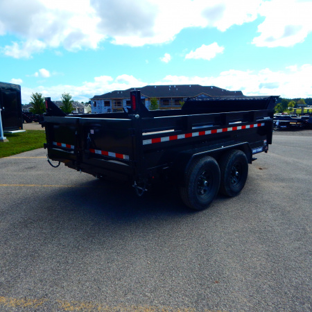 New 2026 Sure-Trac 7x12 12k Scissor Dump Trailer