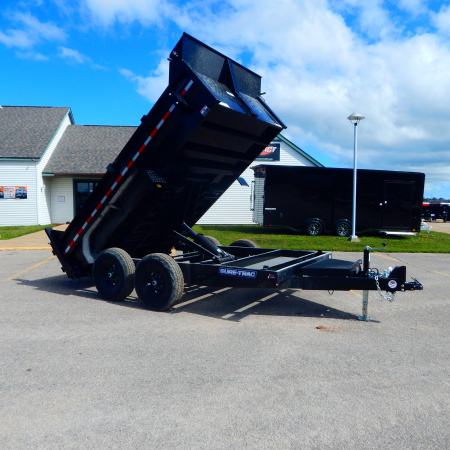 New 2026 Sure-Trac 7x12 12k Scissor Dump Trailer
