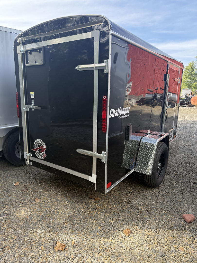 New 2026 Homesteader 5x10 SWING Door Cargo - BLACK