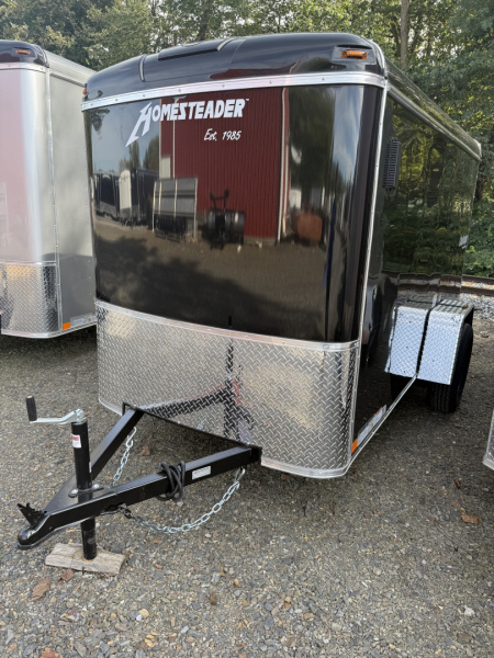 New 2026 Homesteader 5x10 SWING Door Cargo - BLACK