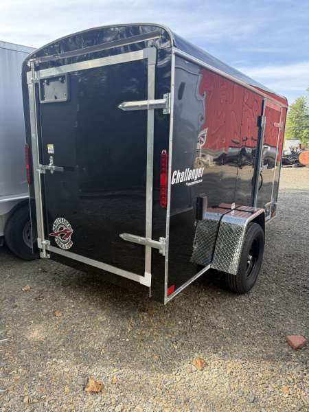 New 2026 Homesteader 5x10 SWING Door Cargo - BLACK